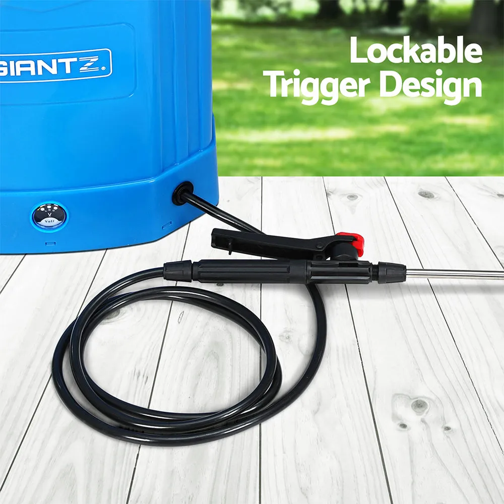 16L Electric Weed Sprayer, 4 Nozzles, Backpack - Giantz
