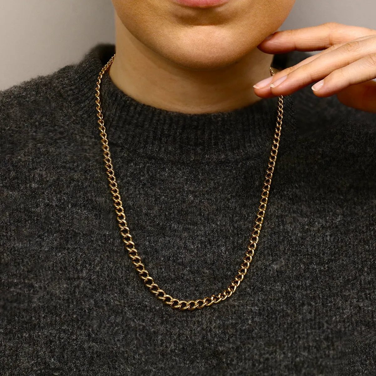 22" Albert Necklace 37.58g | Pre-Loved Heavy Gold | 9K Yellow Gold