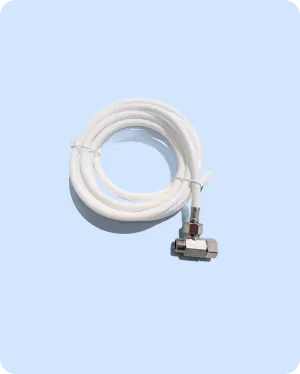 9' Polyurethane Hose with 3/8" Brass Mini Adapter