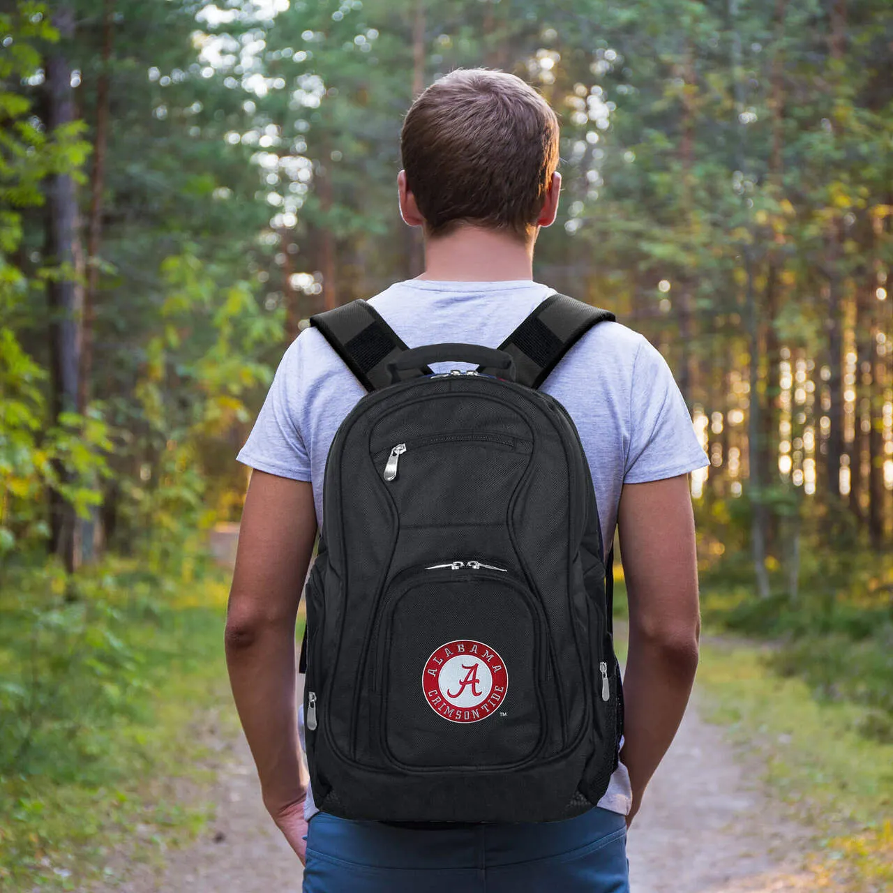 Alabama Crimson Tide Laptop Backpack in Black