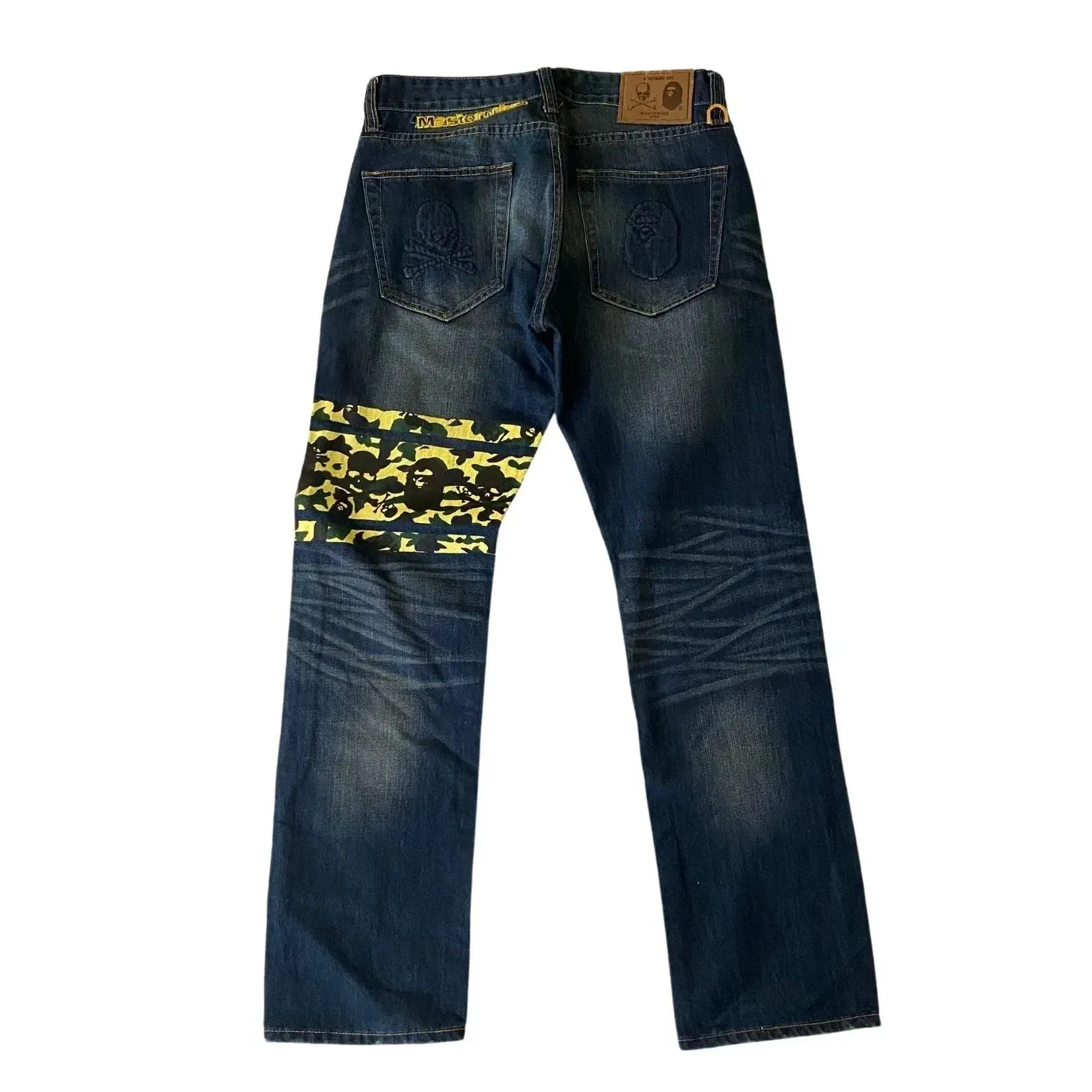 BATHING APE MASTERMIND JAPAN COLLAB JEAN