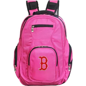 Boston Red Sox Laptop Backpack Pink