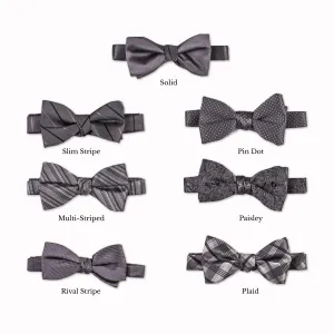 Classic Bow Tie - Hematite