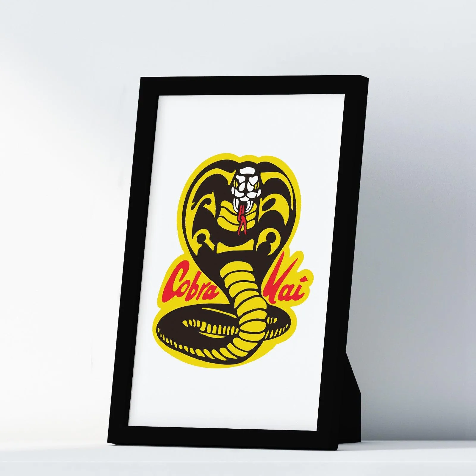 Cobra Kai 2018 Two Cobra Kai Karate Kid Posters Big Print Art Frame TV Saga Little Dragons A2 A3