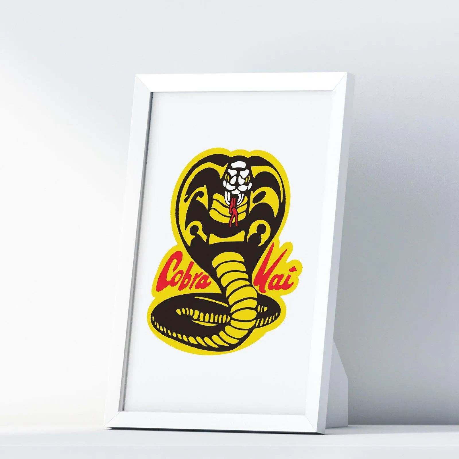 Cobra Kai 2018 Two Cobra Kai Karate Kid Posters Big Print Art Frame TV Saga Little Dragons A2 A3