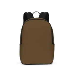 Dark Orange Brown Waterproof Backpack | Dark Pastel Orange Brown | C0M30Y60K80