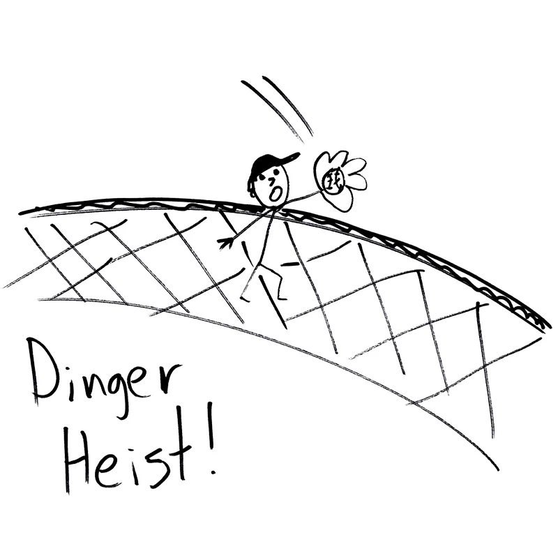 DINGER HEIST! Premium T-Shirt