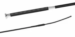 Dressage Whip with Nubuck Grip and Nickle Cap