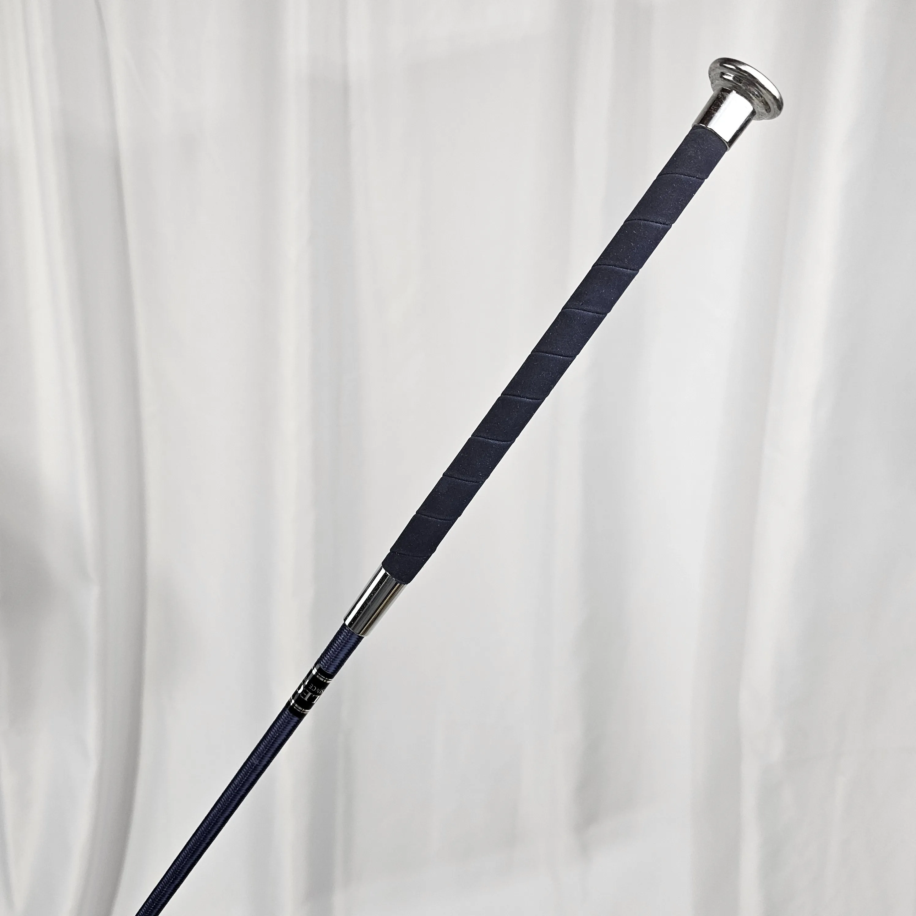 Dressage Whip with Nubuck Grip and Nickle Cap