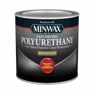 Fast-Drying Polyurethane Finish HALF PINT - WARM SEMI-GLOSS