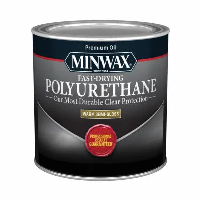 Fast-Drying Polyurethane Finish HALF PINT - WARM SEMI-GLOSS