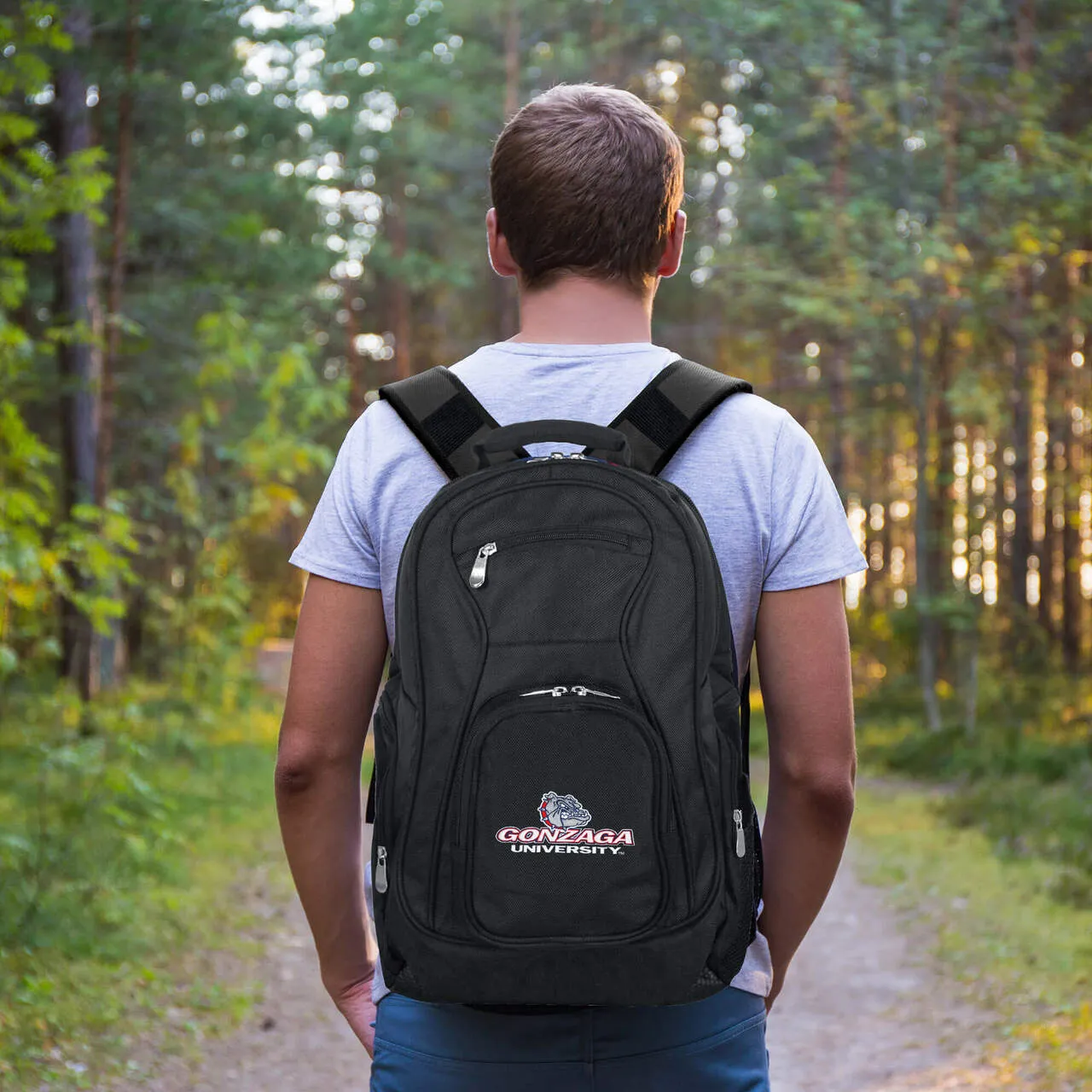 Gonzaga Bulldogs Laptop Backpack Black
