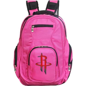 Houston Rockets Laptop Backpack Pink