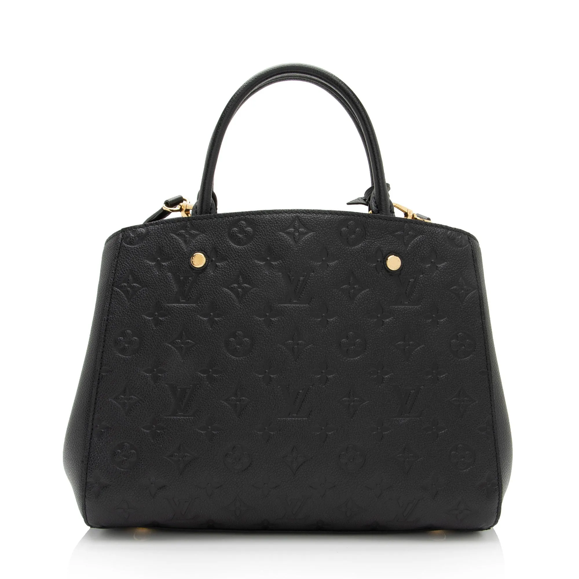 Louis Vuitton Monogram Empreinte Montaigne MM Satchel (SHF-VpKLcD)