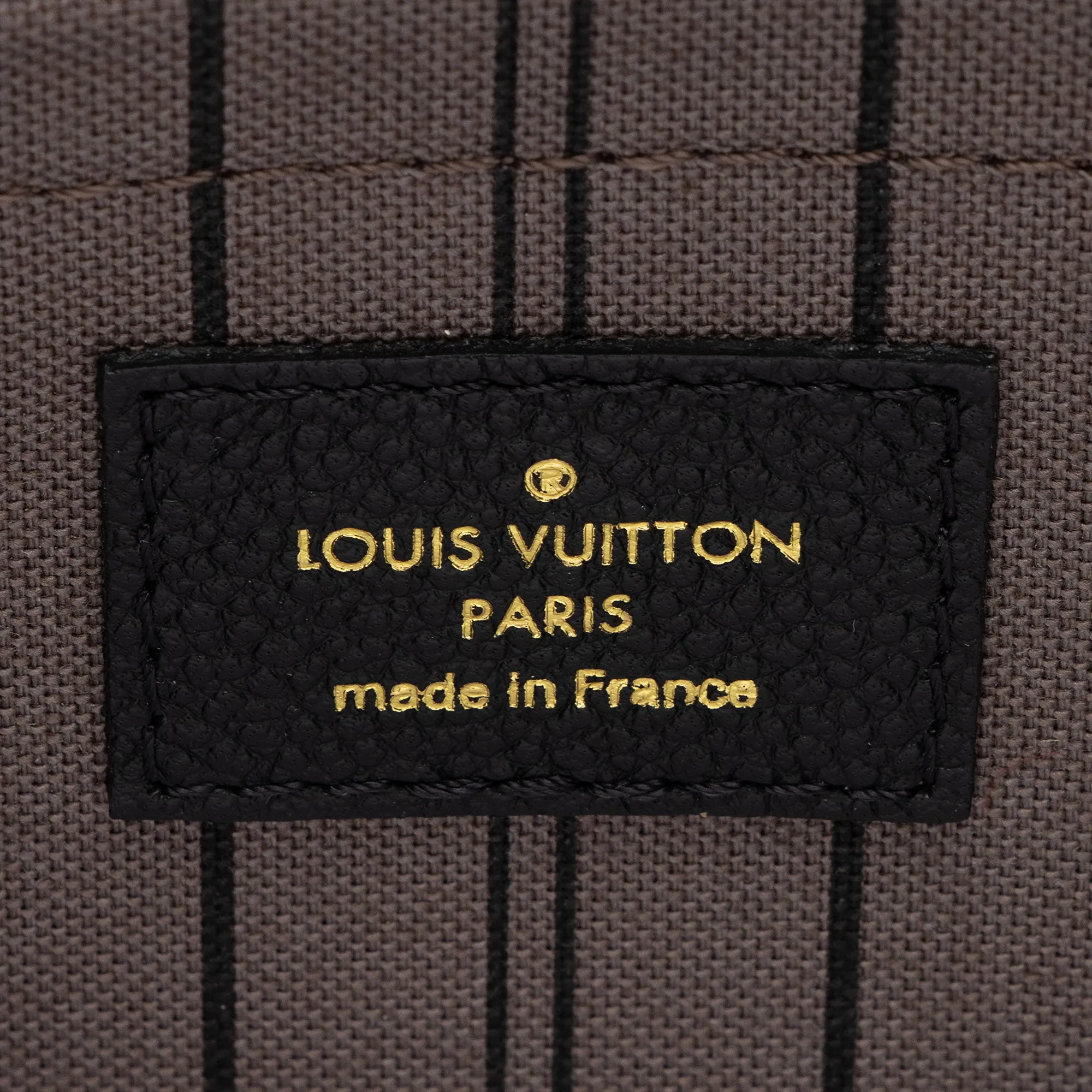 Louis Vuitton Monogram Empreinte Montaigne MM Satchel (SHF-VpKLcD)