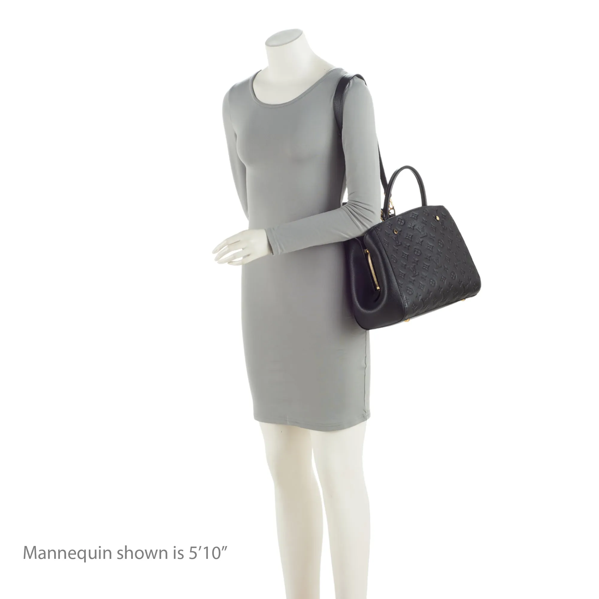 Louis Vuitton Monogram Empreinte Montaigne MM Satchel (SHF-VpKLcD)
