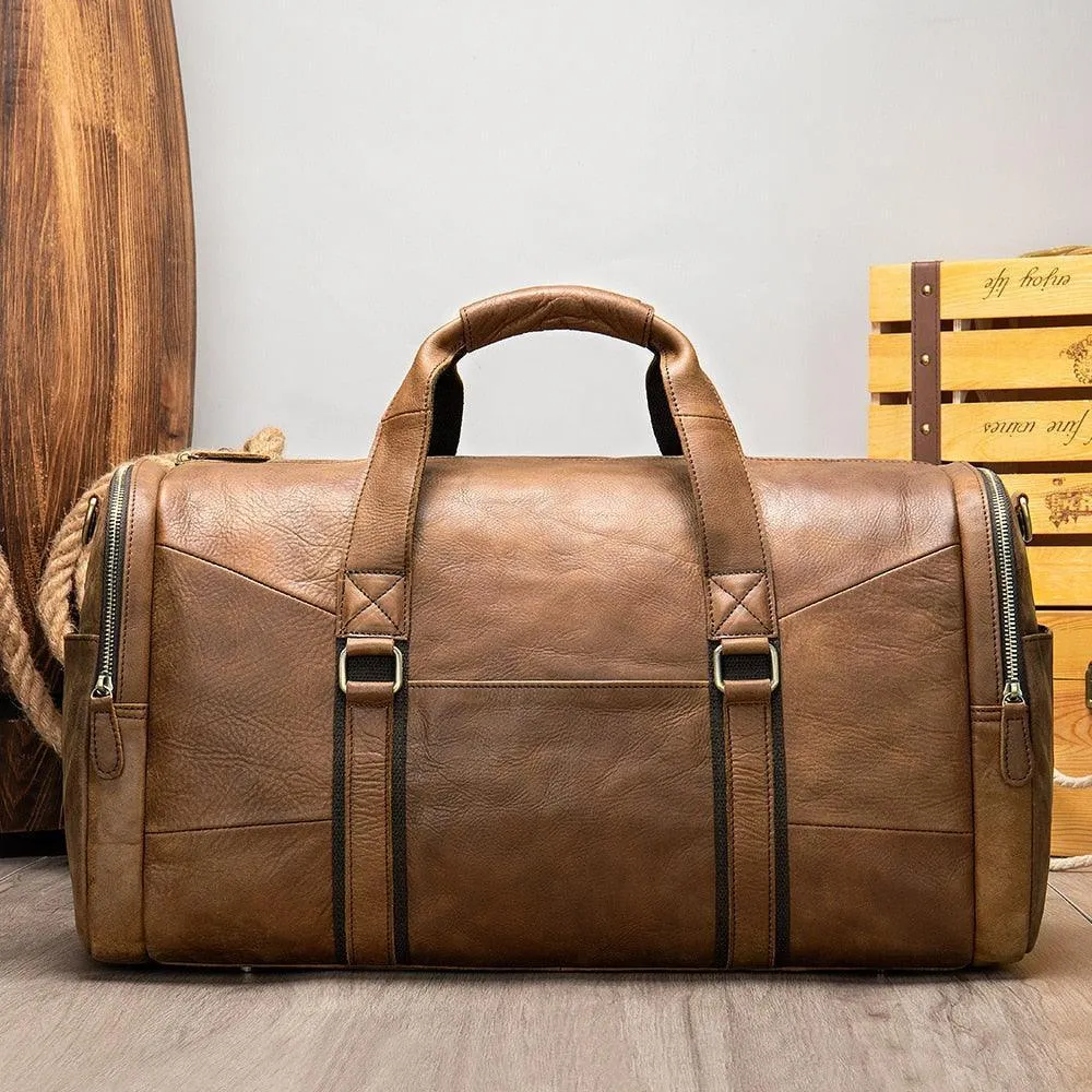 Mens Overnight Travel Bags Large Capacity Duffel Carryon