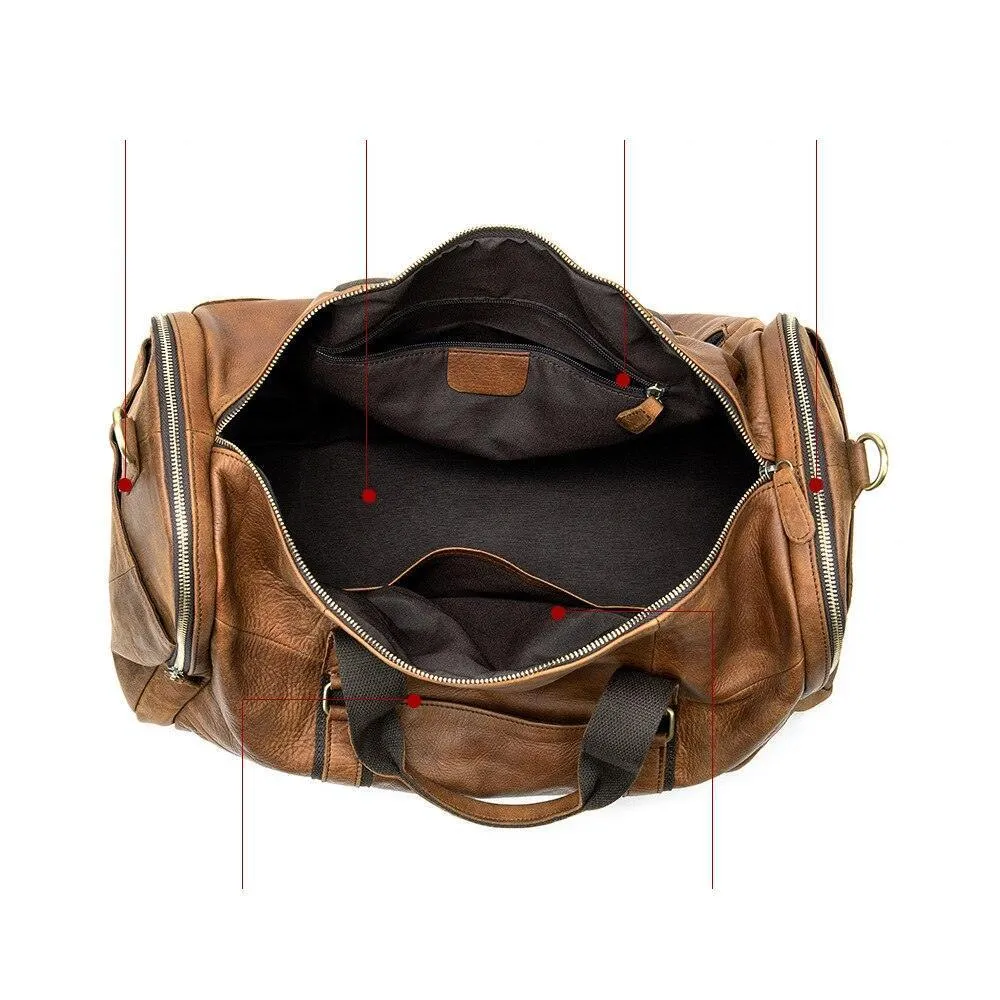 Mens Overnight Travel Bags Large Capacity Duffel Carryon