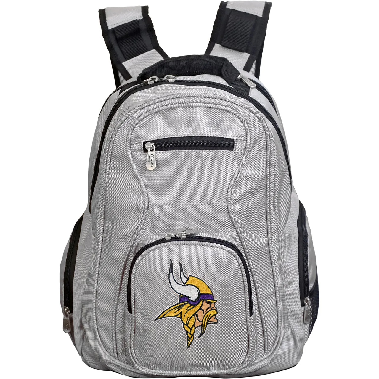 Minnesota Vikings Backpack | Minnesota Vikings Laptop Backpack- Gray