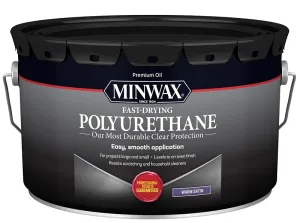 Minwax 71060000 Polyurethane, Liquid, Clear, 2.5 gal, Can :PAIL: QUANTITY: 1