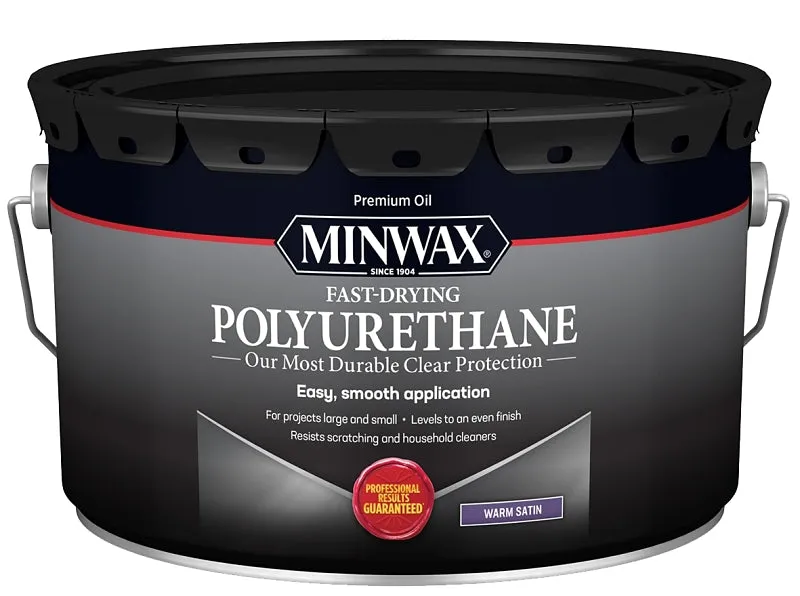 Minwax 71060000 Polyurethane, Liquid, Clear, 2.5 gal, Can :PAIL: QUANTITY: 1