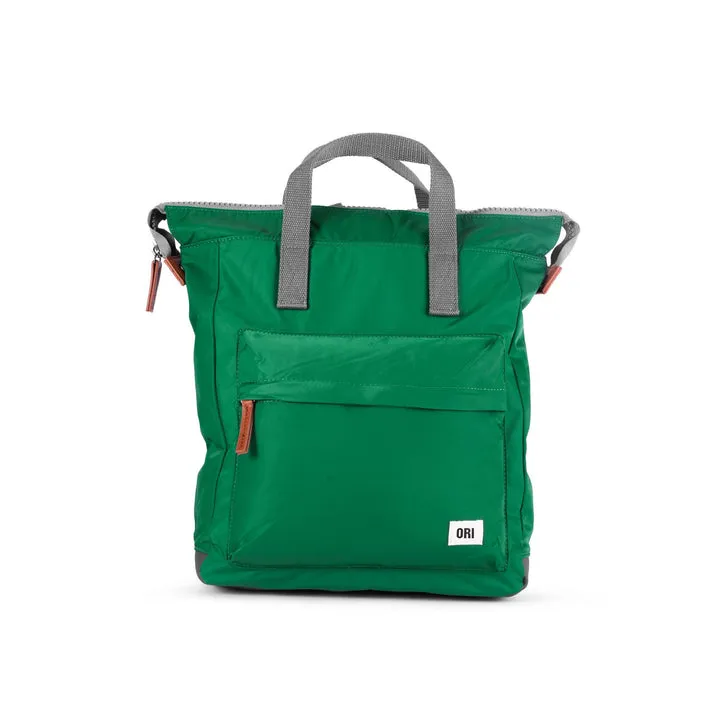 Ori London - Small Bantry B Backpack, Emerald Recycled Nylon