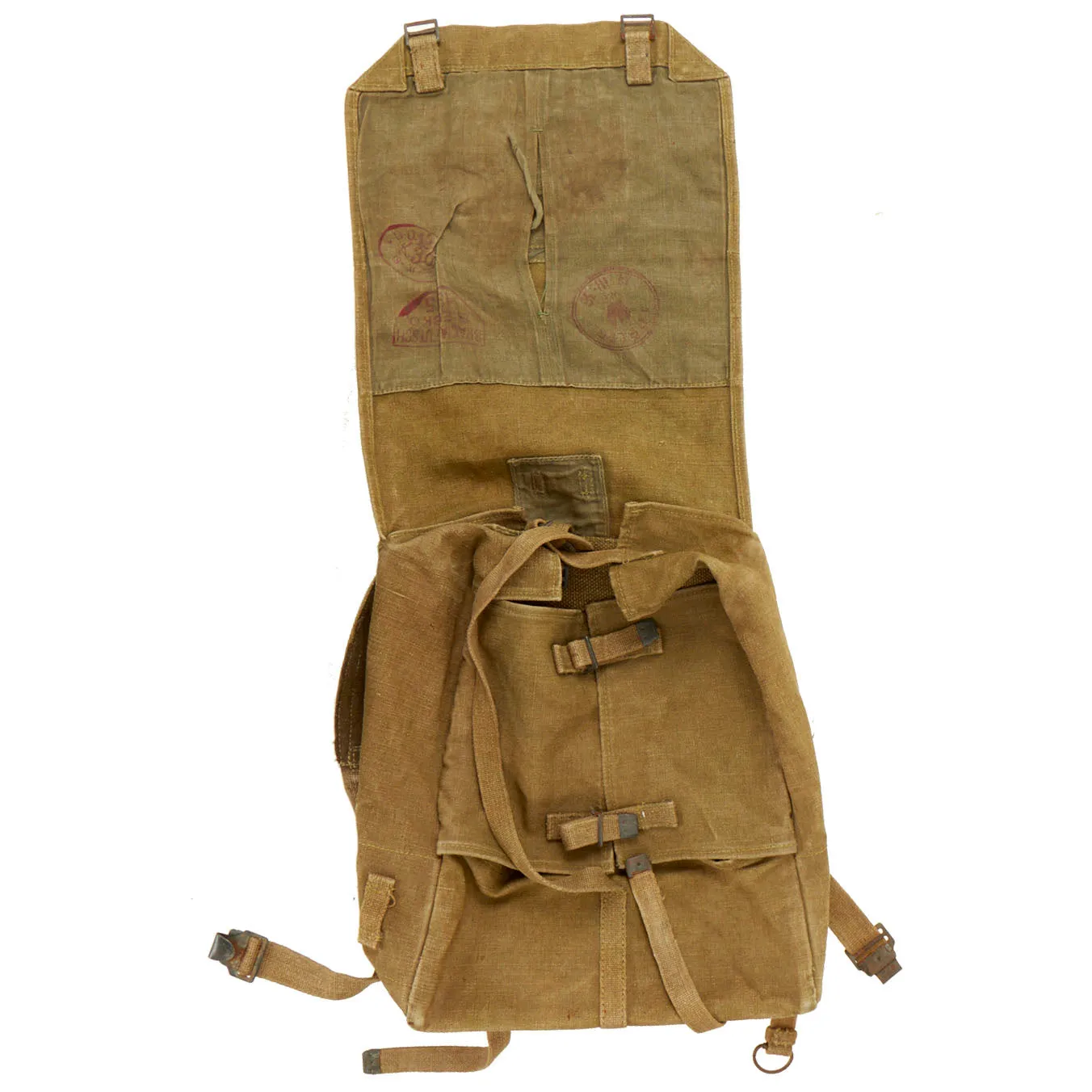 Original Polish Pre-WWII WZ.1933 Backpack “Cube” - Dated 1934 RARE