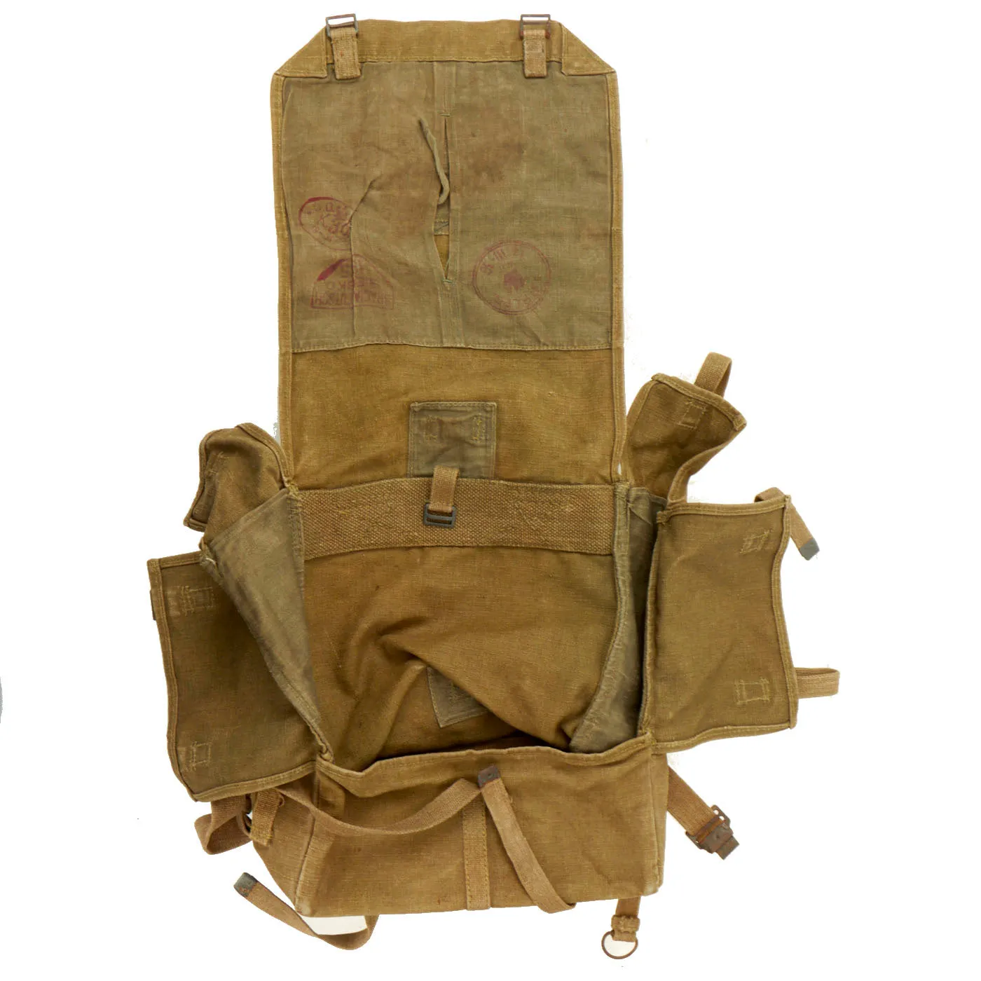 Original Polish Pre-WWII WZ.1933 Backpack “Cube” - Dated 1934 RARE