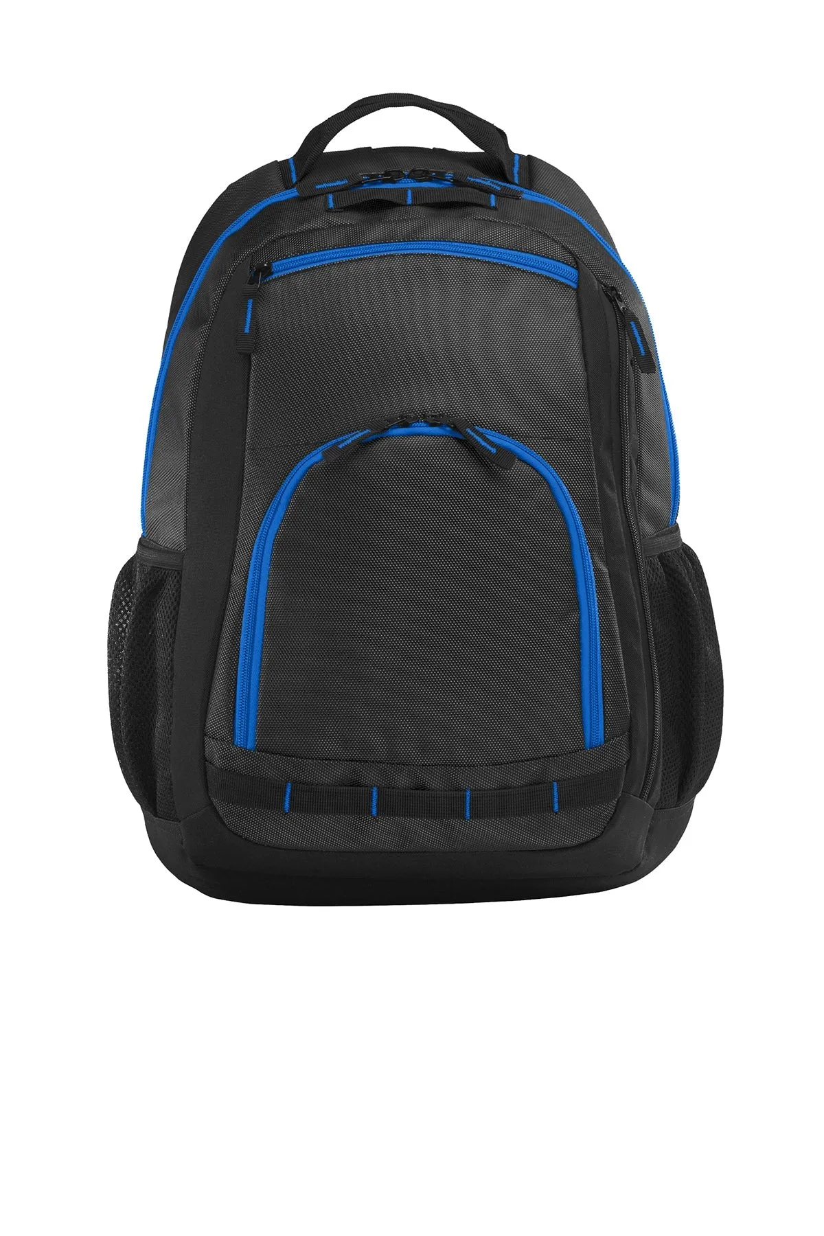 Port Authority Xtreme Custom Backpacks, Dark Grey/ Black/ Shock Blue