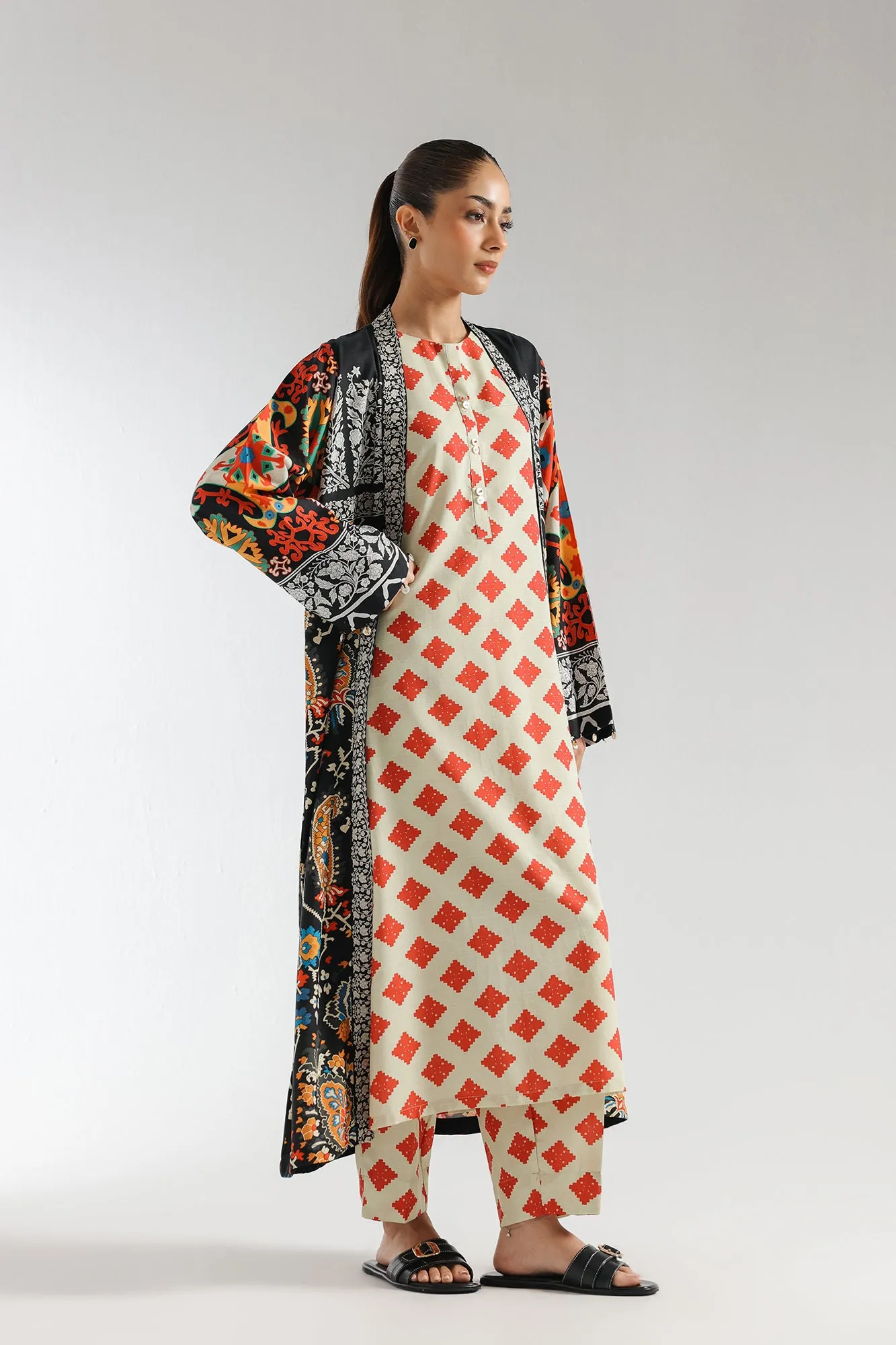 PRINTED SUIT (E5102/102/618)