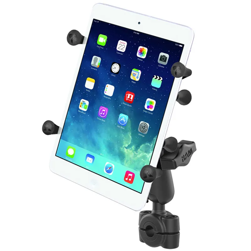 RAM® X-Grip® with RAM® Torque™ Small Rail Base for 7"-8" Tablets