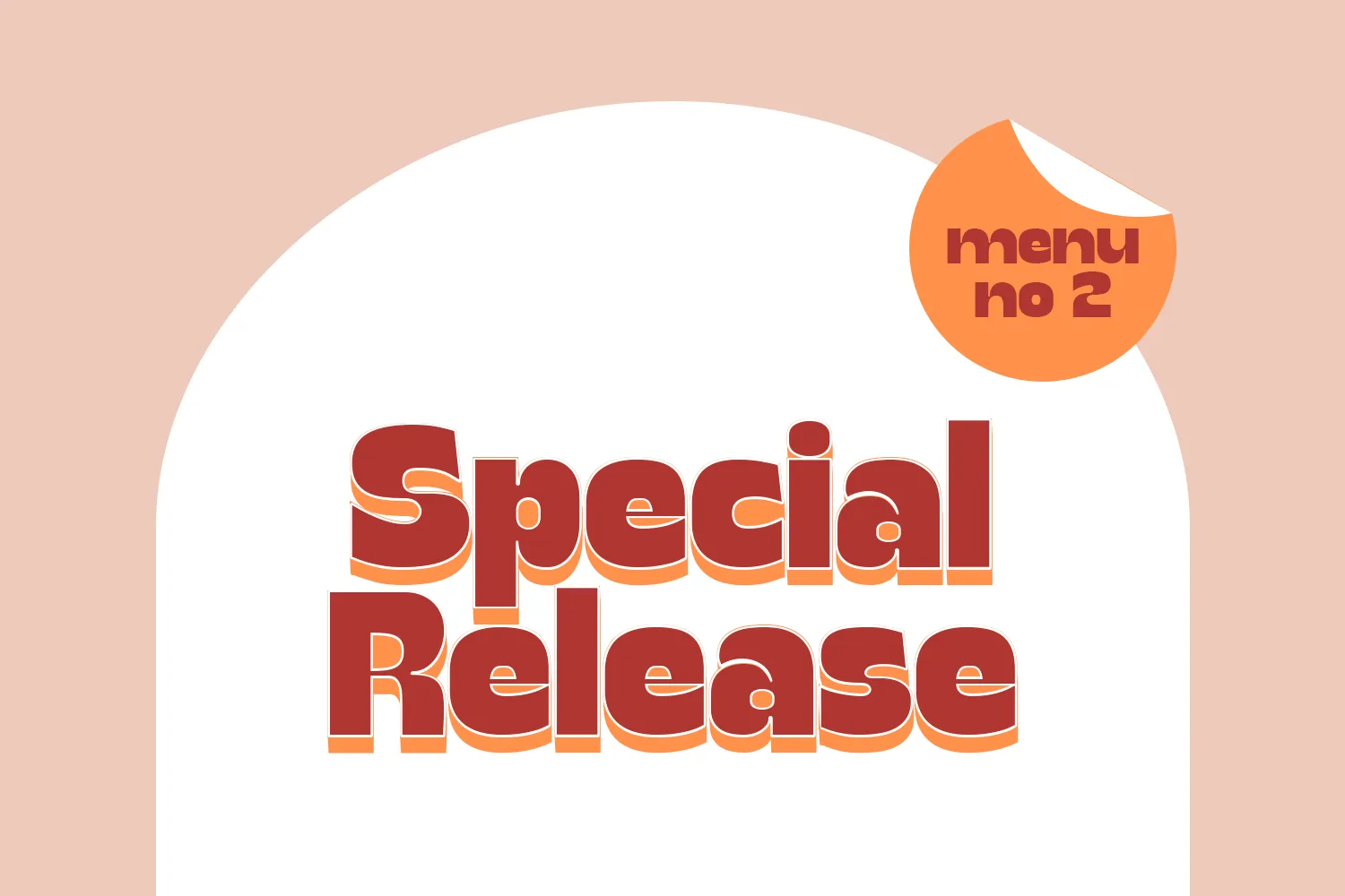 RELUME - Retro Bold with outline and shadow