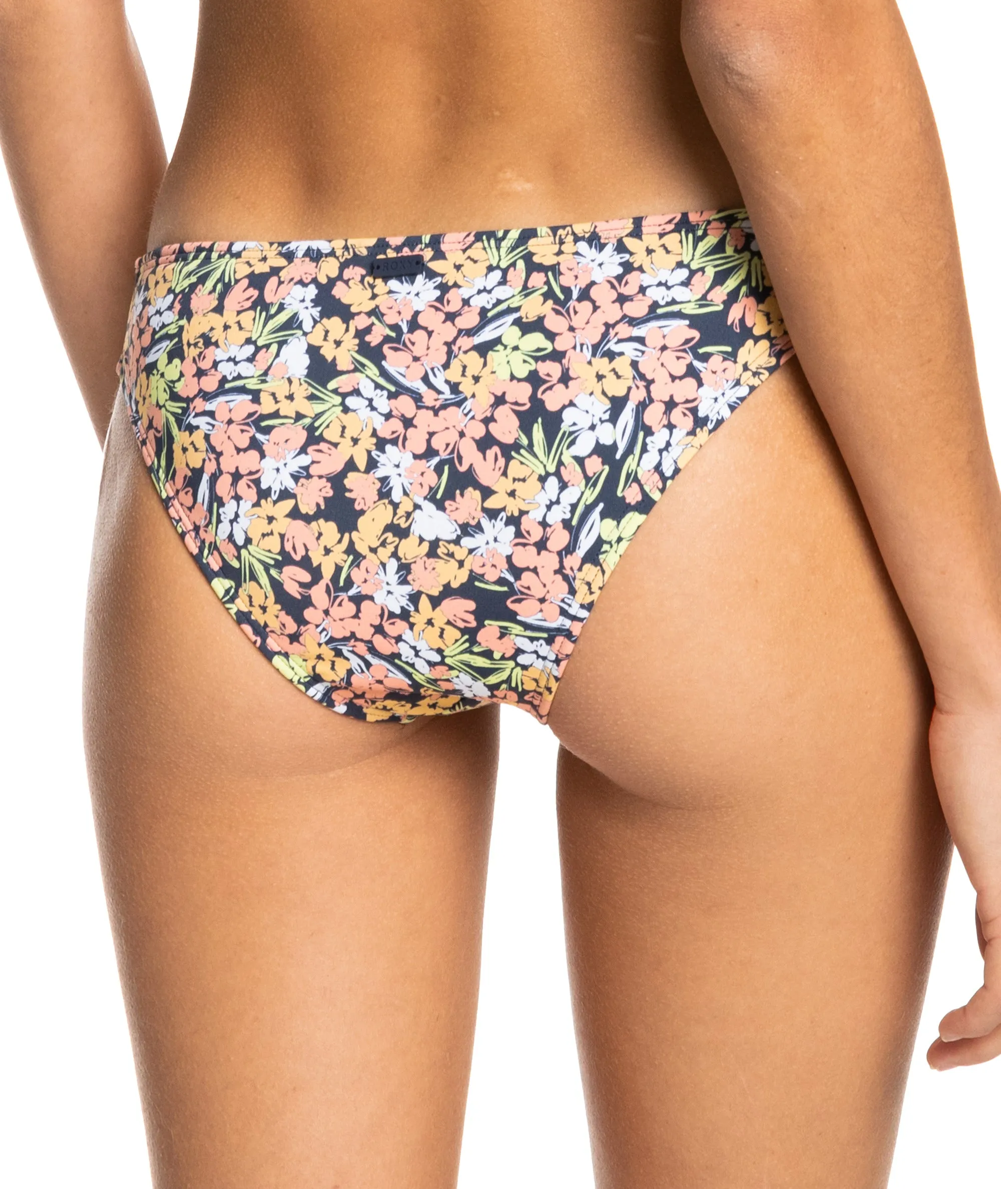 Roxy PT Beach Classics Moderate Bottom-Mood Indigo Ditsy Love