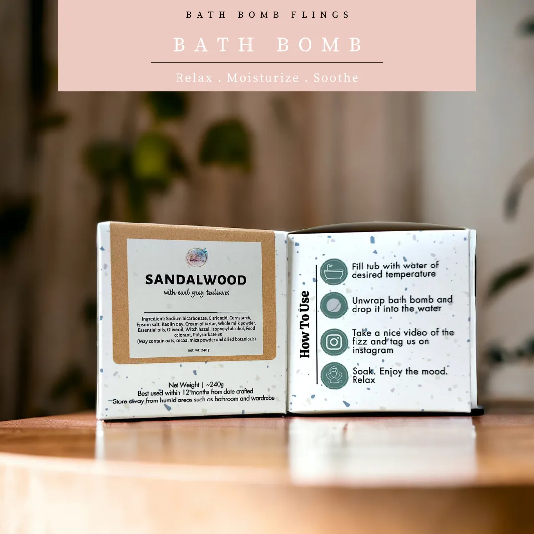 Sandalwood Bath Bomb