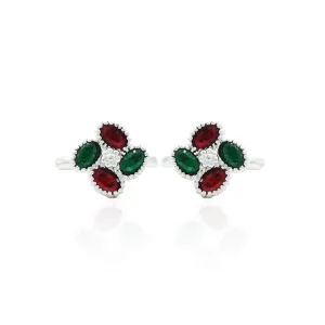 Silver Red and green Toering