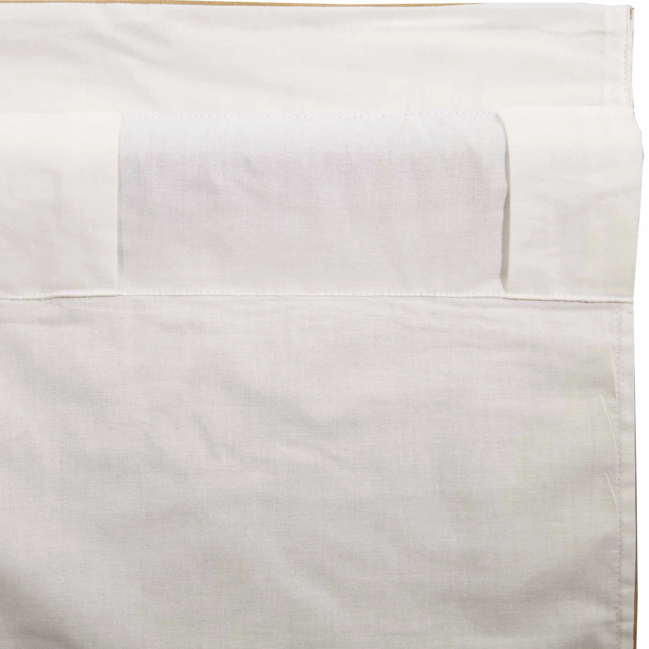 Simple Life Flax Khaki Prairie Swag Set of 2 36x36x18