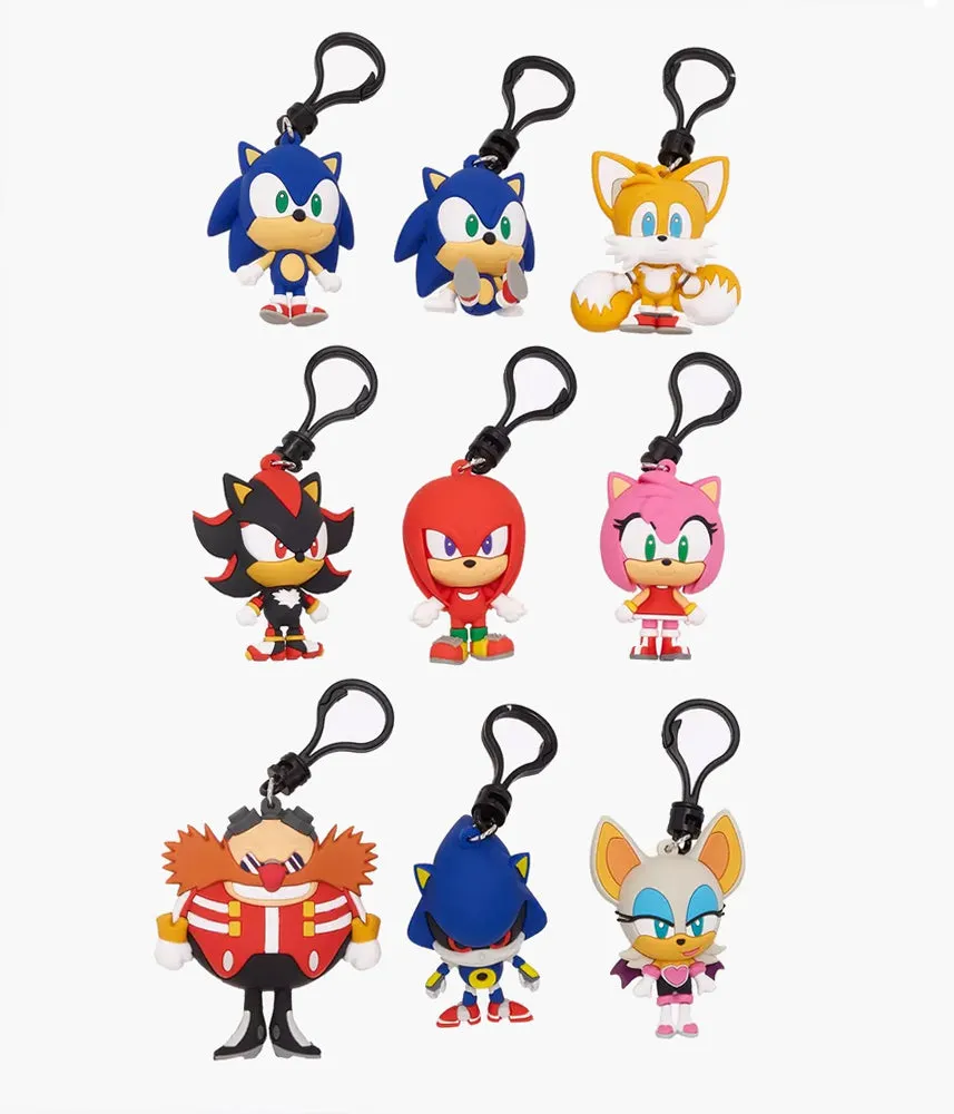 Sonic The Hedgehog - 3D Foam Bag Clip