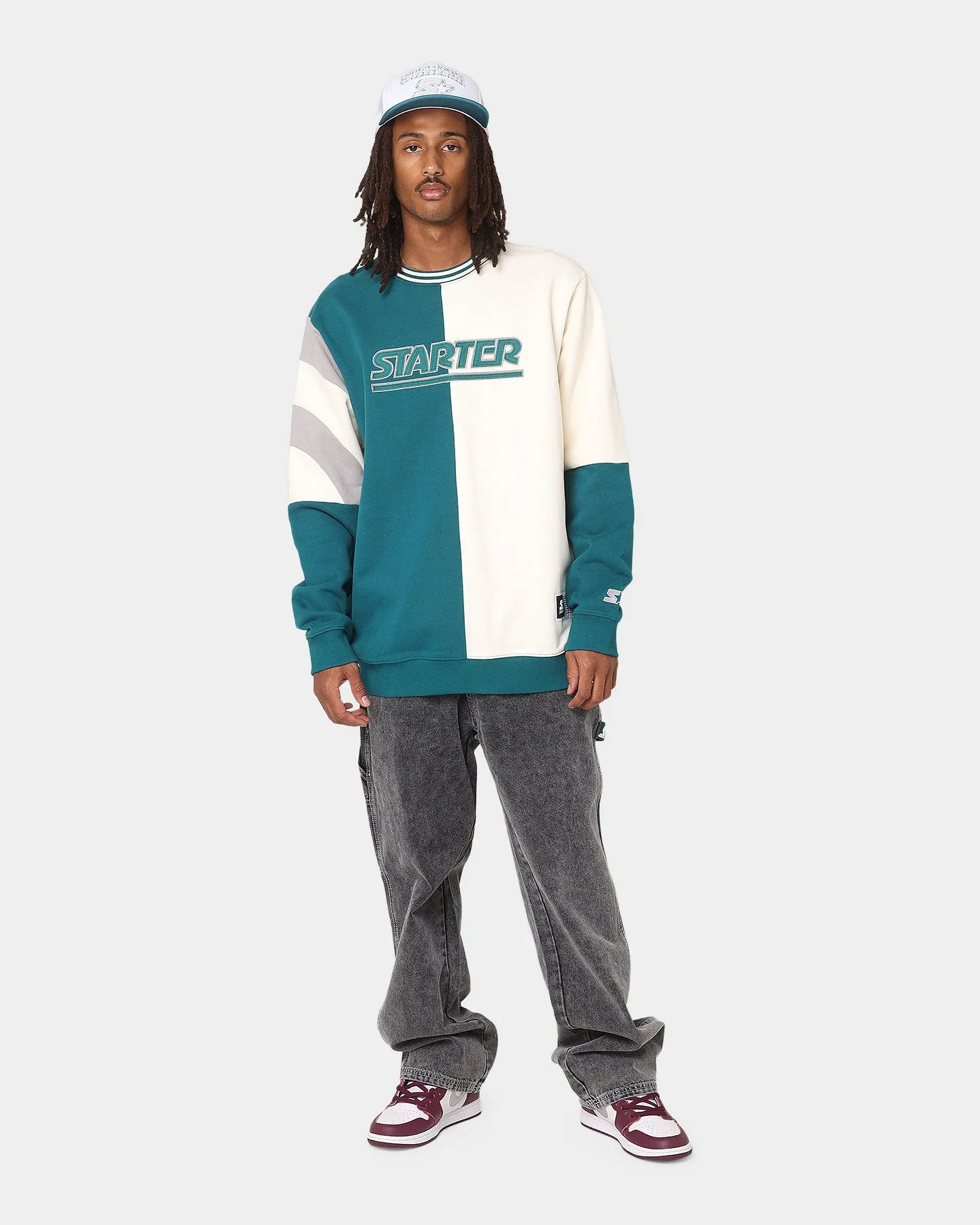 Starter Sideline Super Relaxed Jeans Washed Black