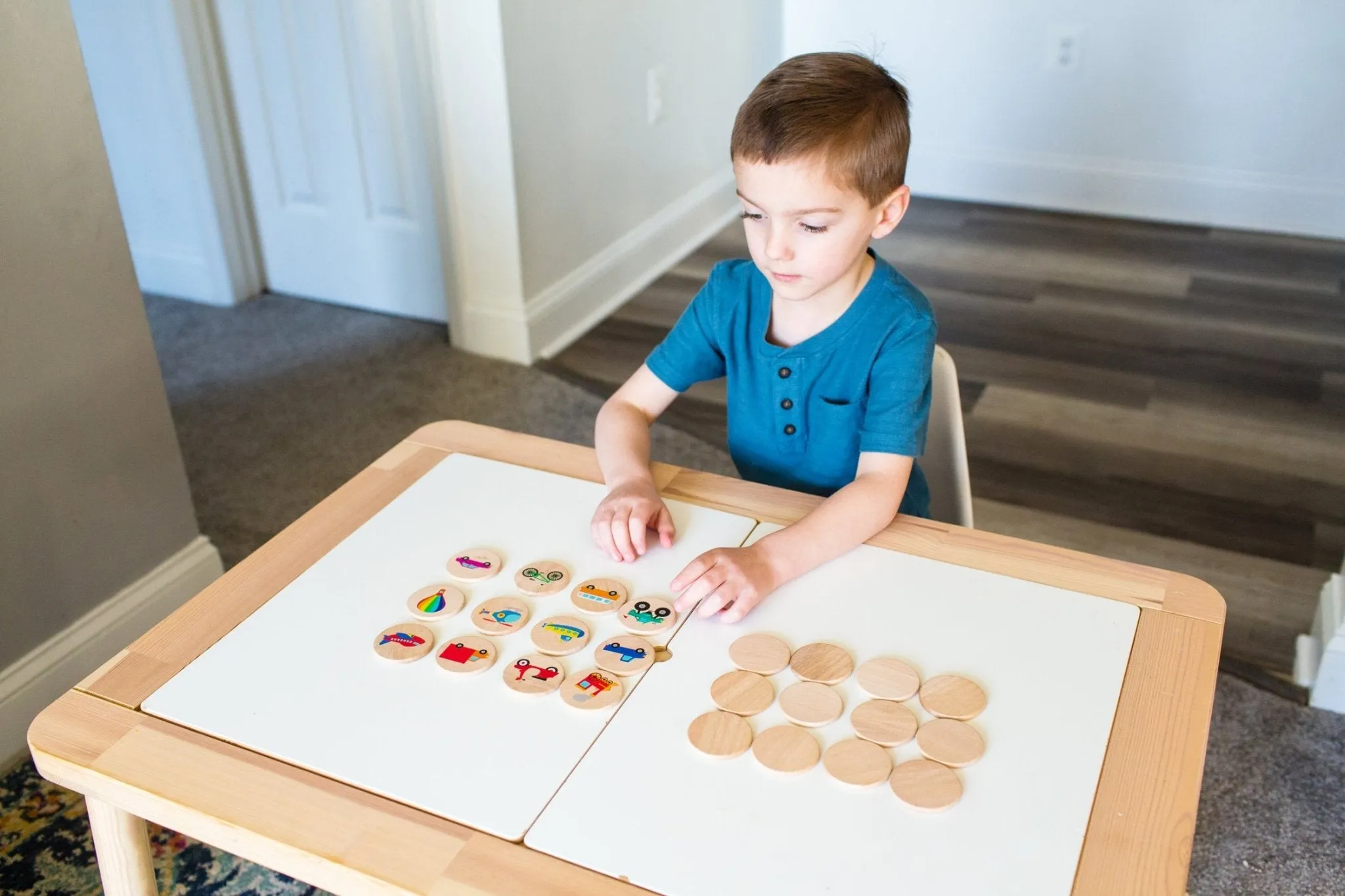 Transportation Matching Tiles
